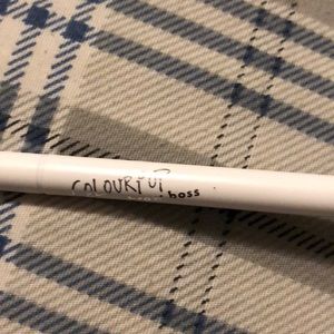 Dark brown color pop eye brow pencil